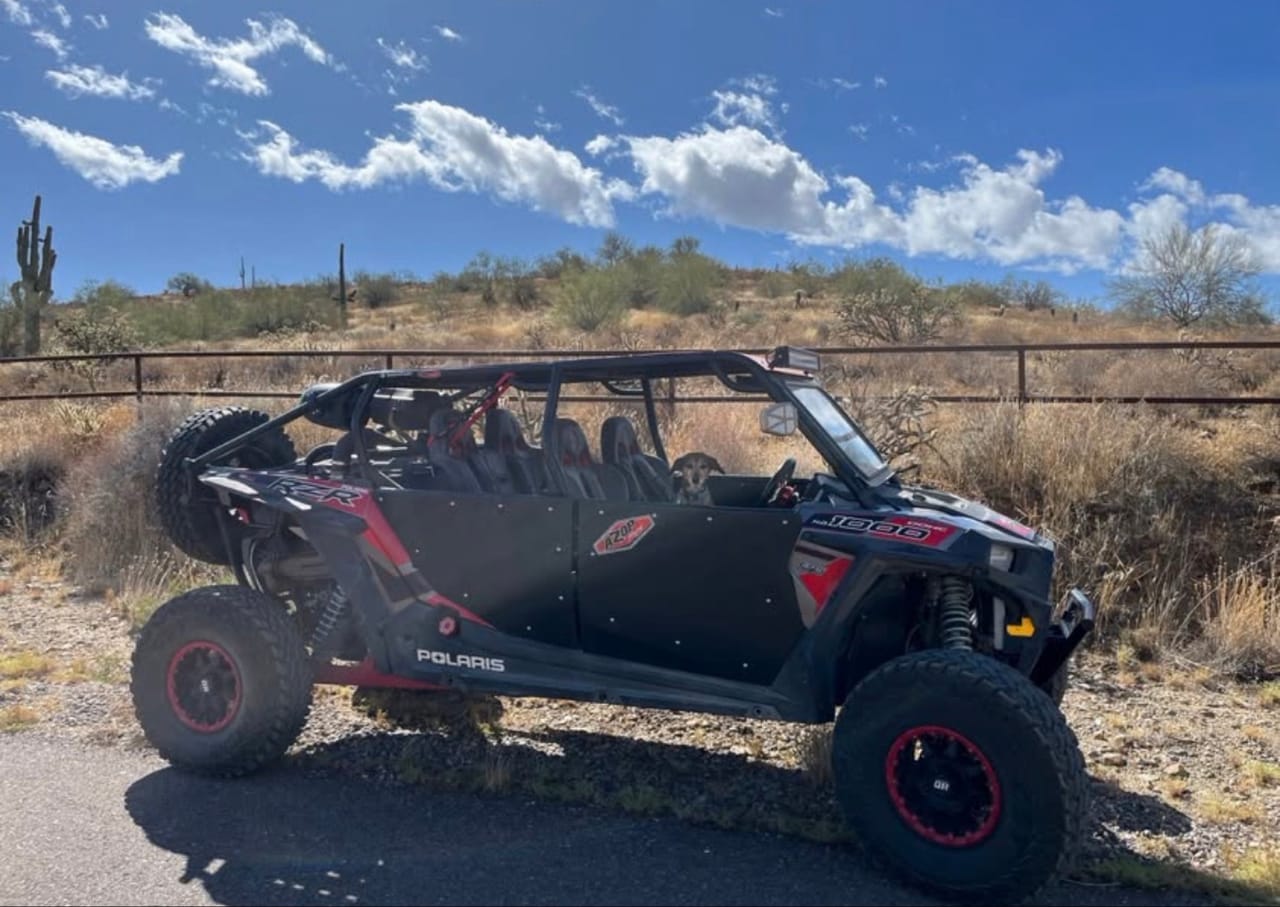 2017 Polaris RZR XP 4 1000 4WD - High-Performance, 8,000 Miles, Red