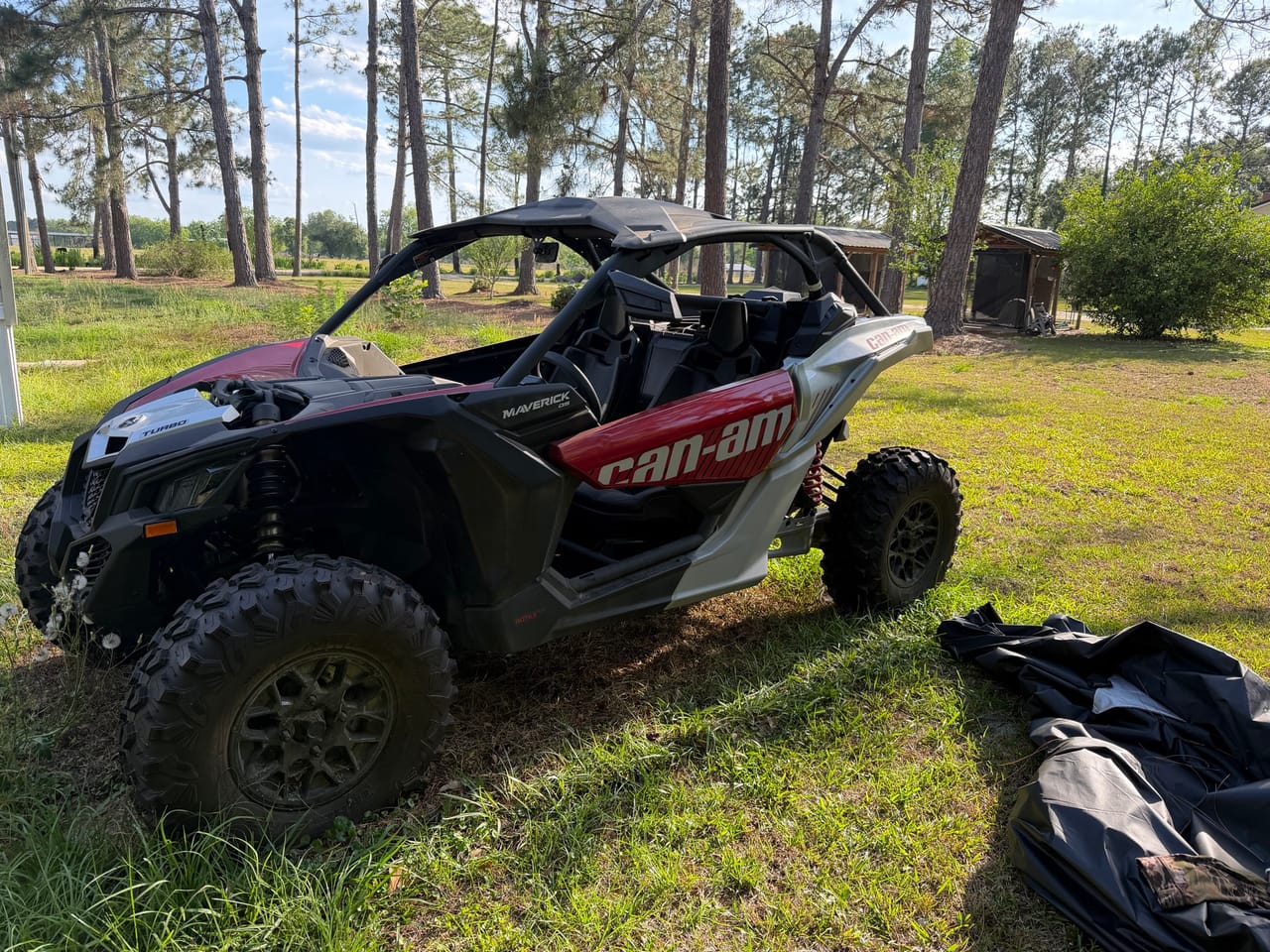 2025 Can-Am Maverick X3 4WD UTV - Like New, Only 175 Miles, Red/Black